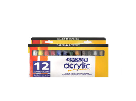 Graduate akril set 12 x 22 ml
