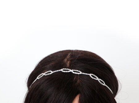 ukrasna traka za kosu, svečana frizura, ukras za svadbenu frizuru, iukras za kosu, traka za kosu, cirkoni