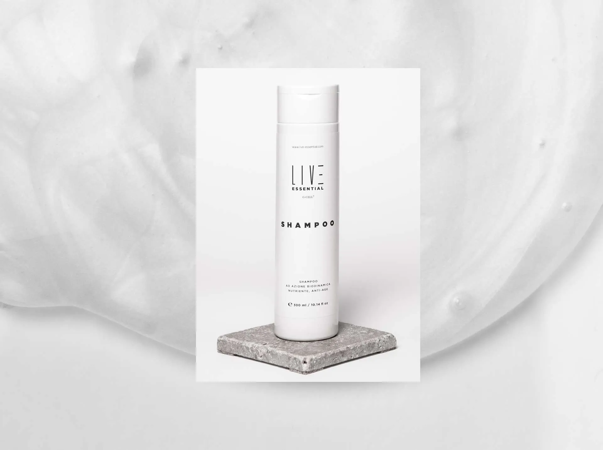šampon Live Essential, live essential, oštećena kosa, frizerski treteman, tretman za obnovu kose, obnova uništene kose, rast kose, perut, zaštita kose od topline