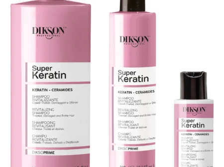 Šampon s keratinom Dikso Prime Super Keratin za oštećenu i kemijski tretiranu kosu